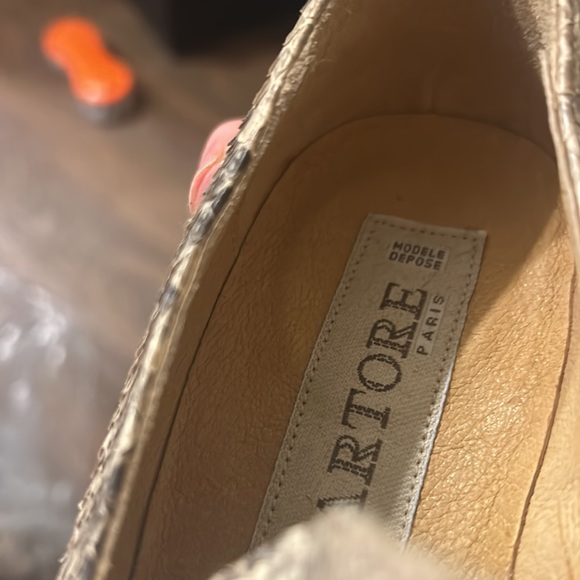 New Sartore Paris Vintage Python Skin Ankle Boots 5.5 Made in France - Picture 10 of 10